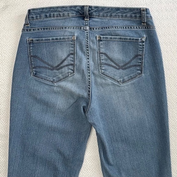 Vintage American Boho Straight Light Blue Jeans, Women's Size 28 L32 - Picture 7 of 8